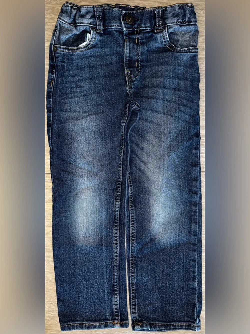 OshKosh B'gosh Boys Classic Straight Dark Blue Jeans
